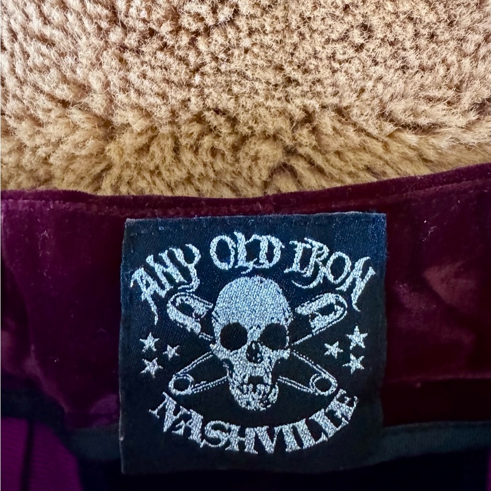 Velvet Burgundy Women's Suit Set from Any Old Iron - Picture 7 of 7